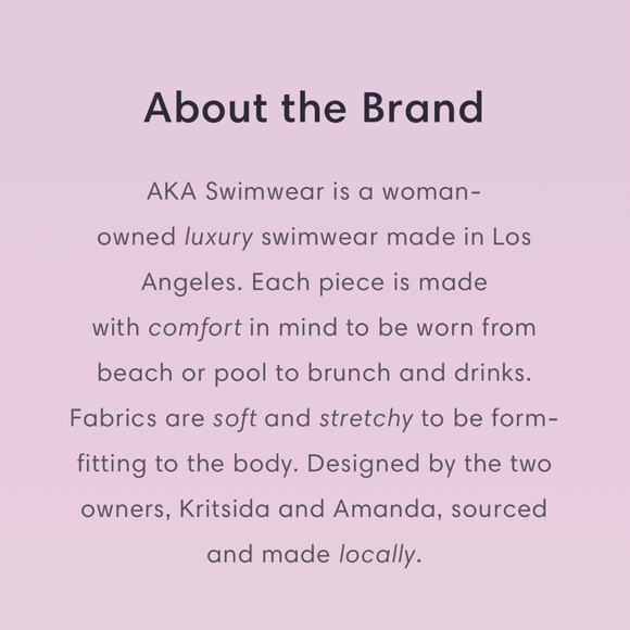 AKA Luxury Swimwear White Bikini - Picture 6 of 8